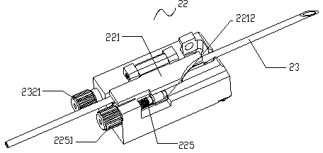 Puncture needle holder and puncture frame device