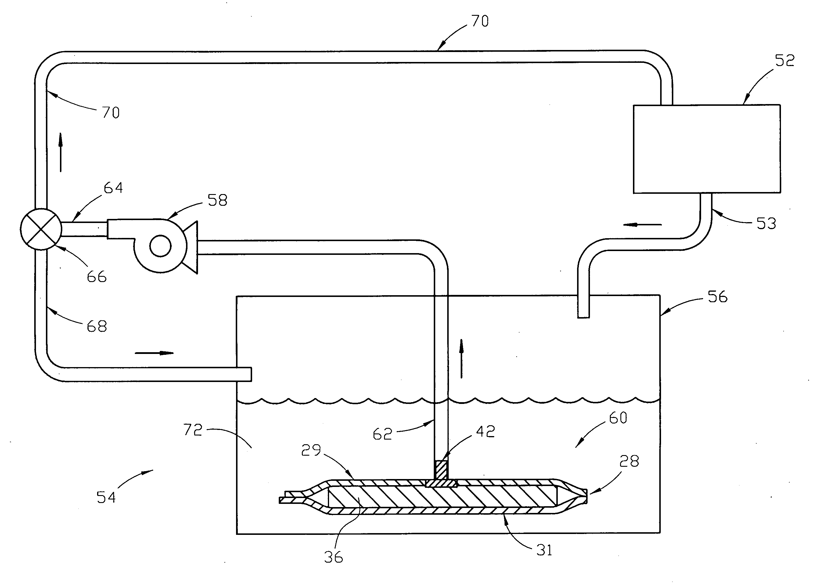Method for filtering cooking oil used in frying process