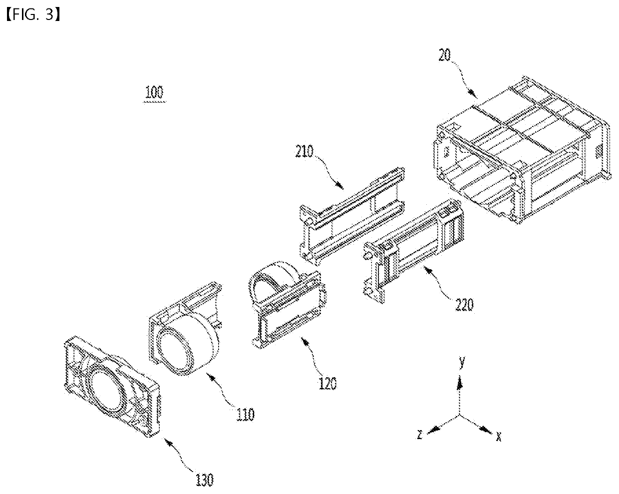 Camera module and camera apparatus comprising same