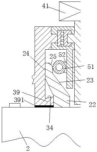 Logistics container storage locking device