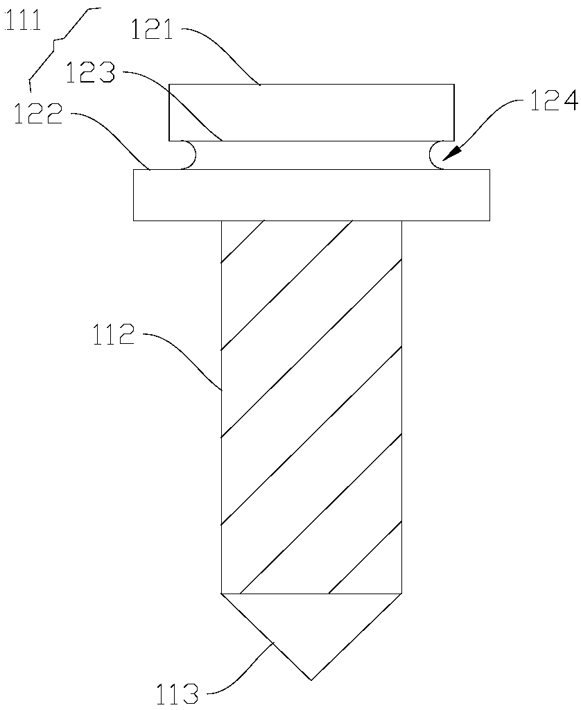 Edentulous jaw oral implant guide plate retaining device, implant guide plate, preparation method and fixation method thereof
