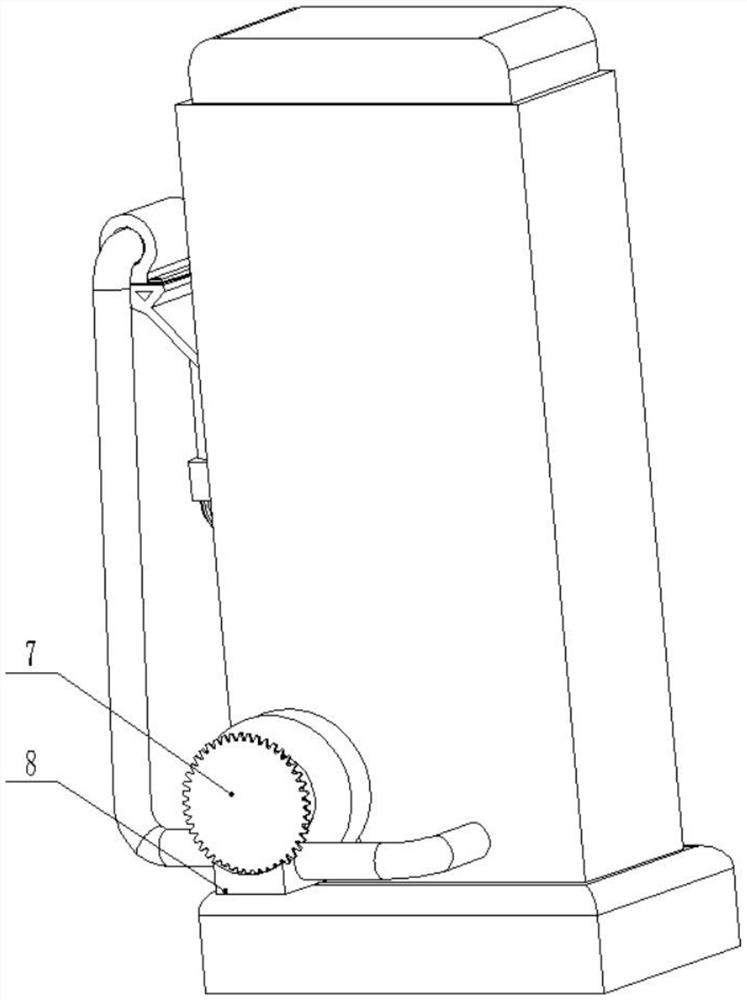 Charging device with fireproof function