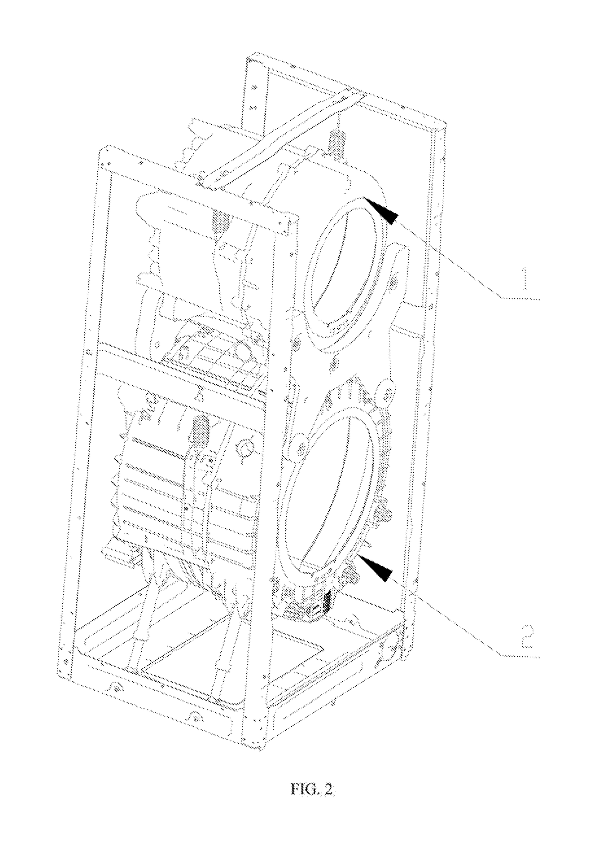 Control method of dual-drum washing machine