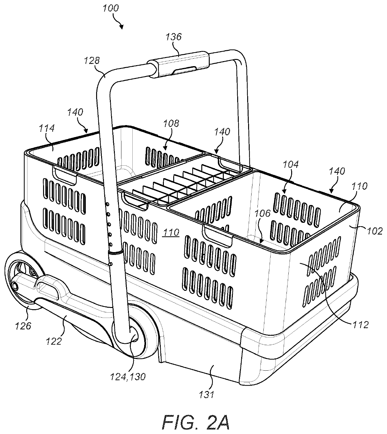 Device for transporting items