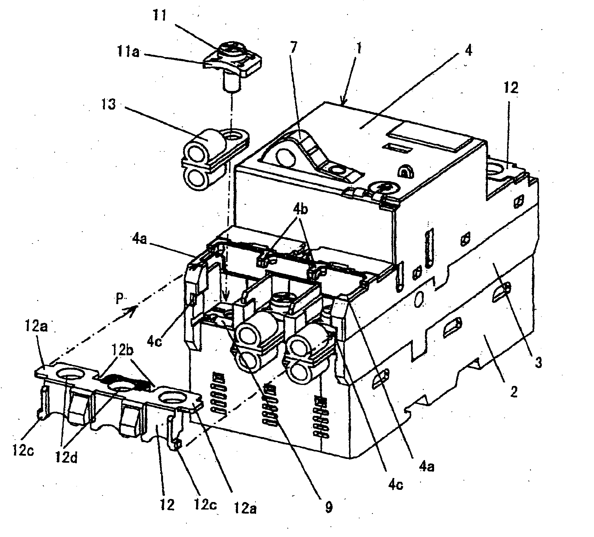 Circuit breaker and terminal cover