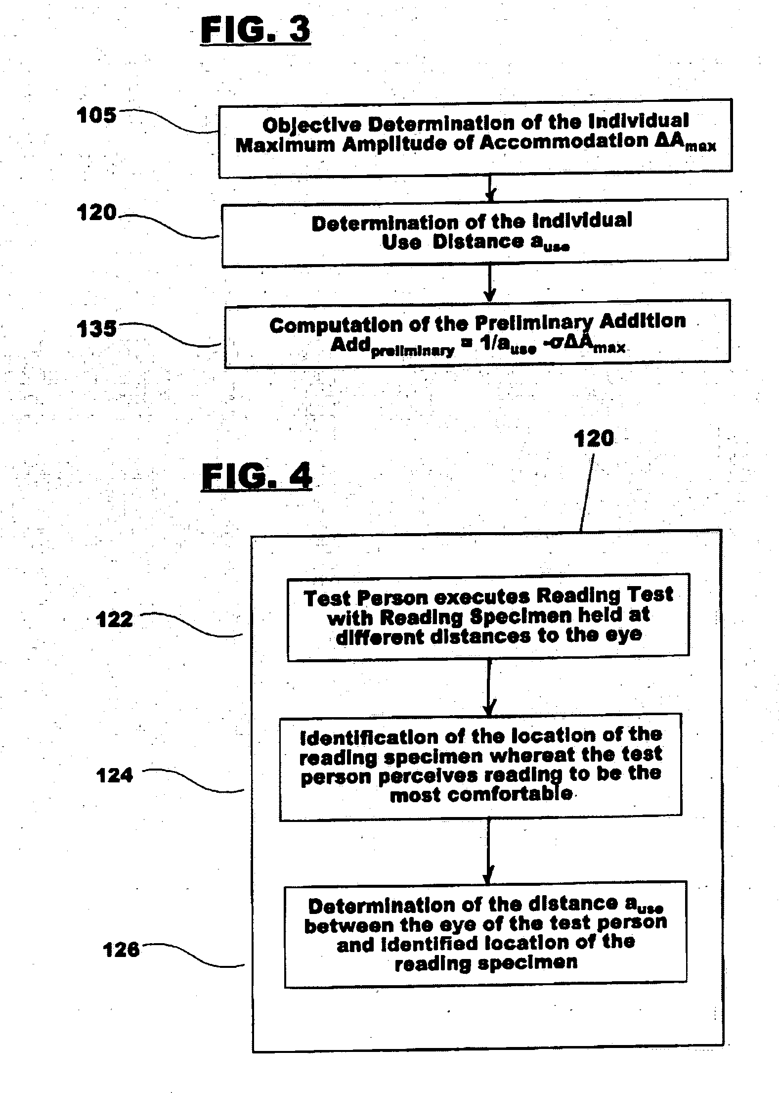 Method and arrangement for determining the individually required addition of a vision aid