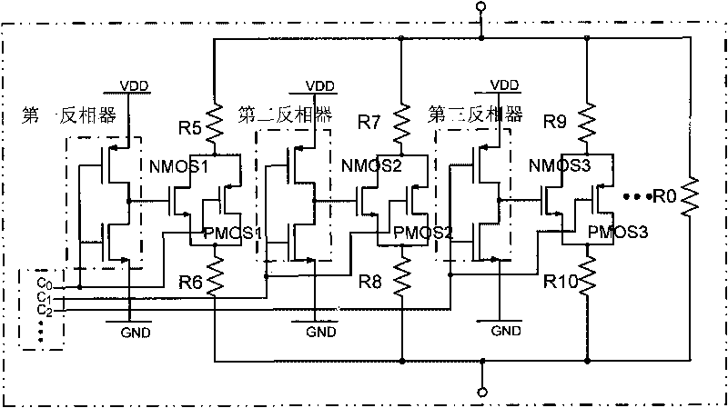 LVDS receiving circuit with adjustable resistor