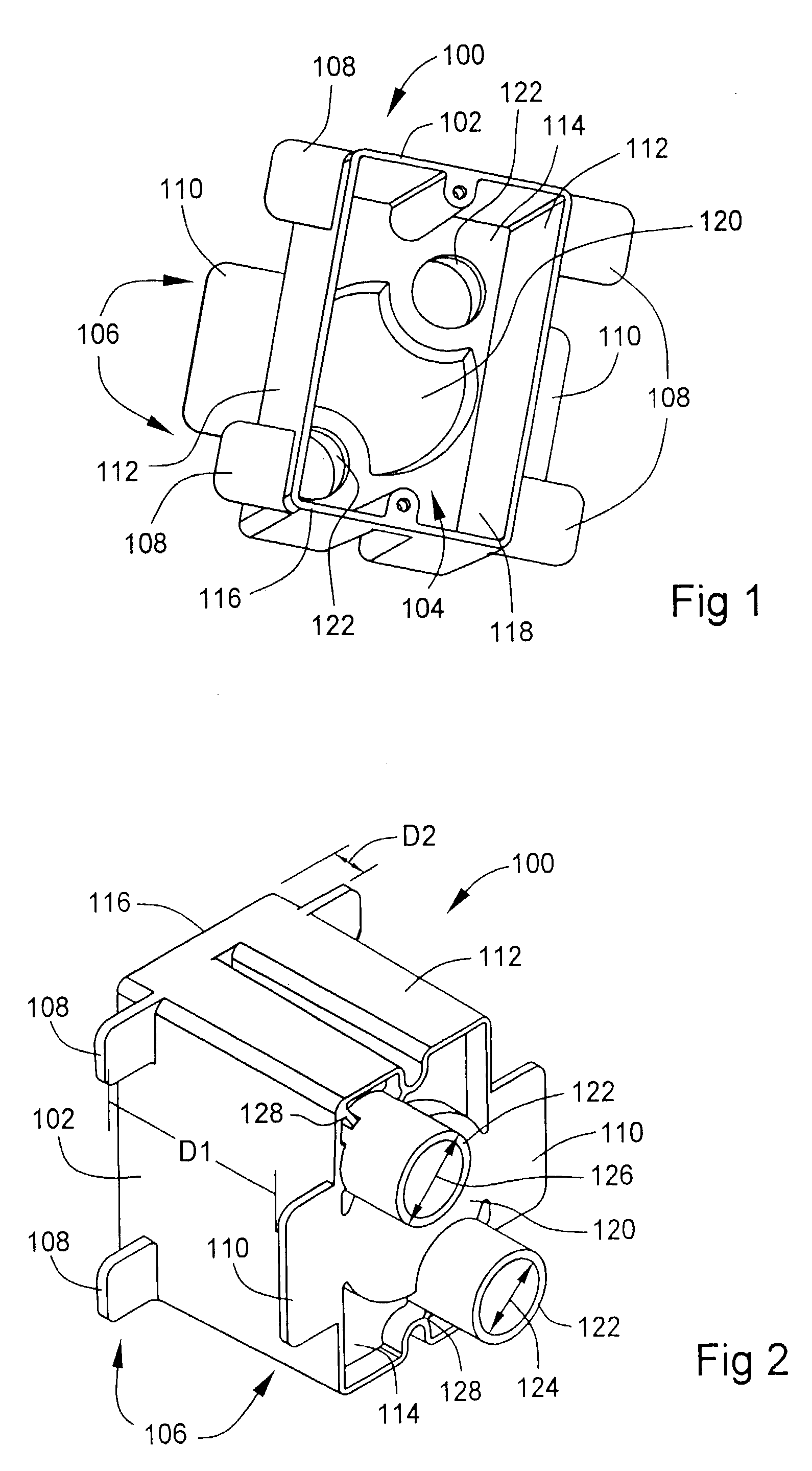 Electrical box for use with insulated concrete form building systems