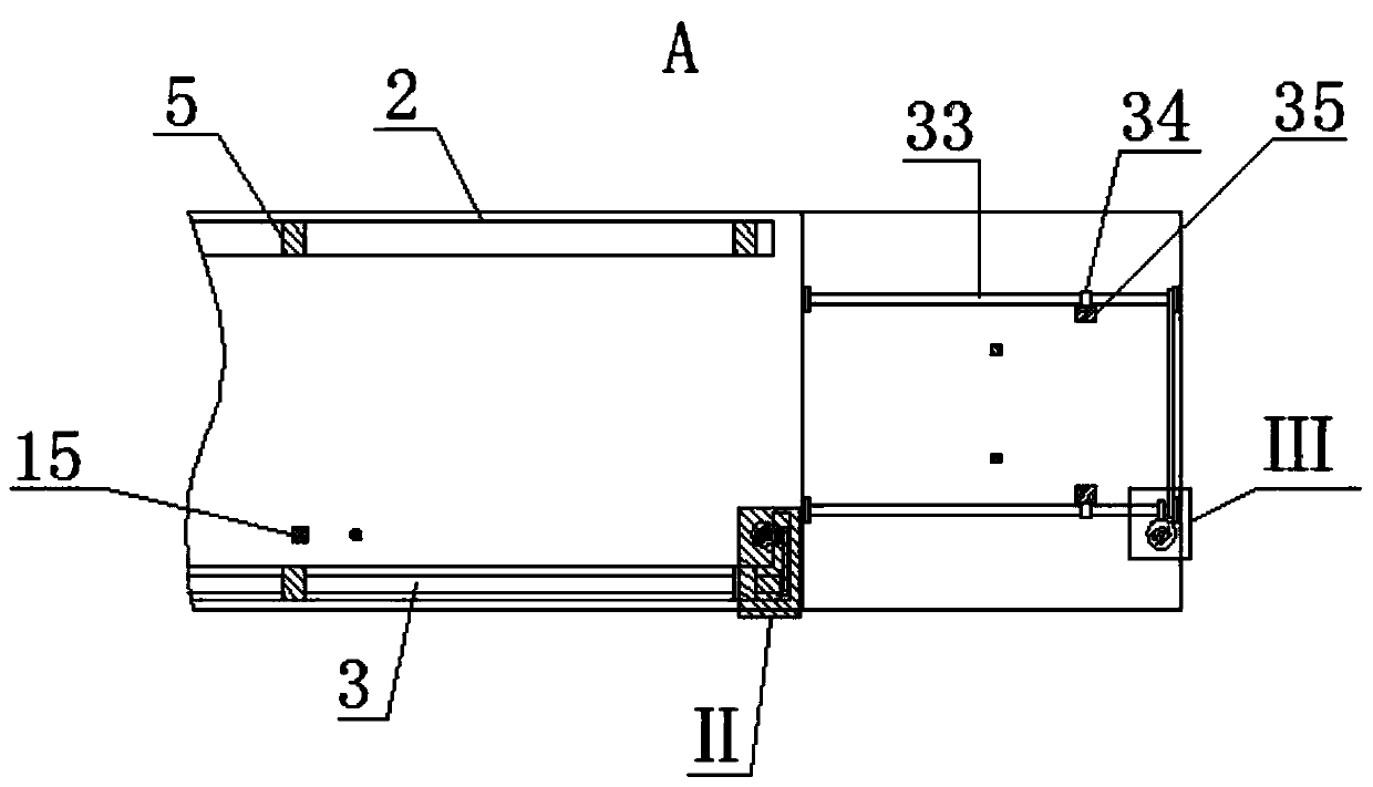 Sleeve buckle device with waste recovery function for garment processing