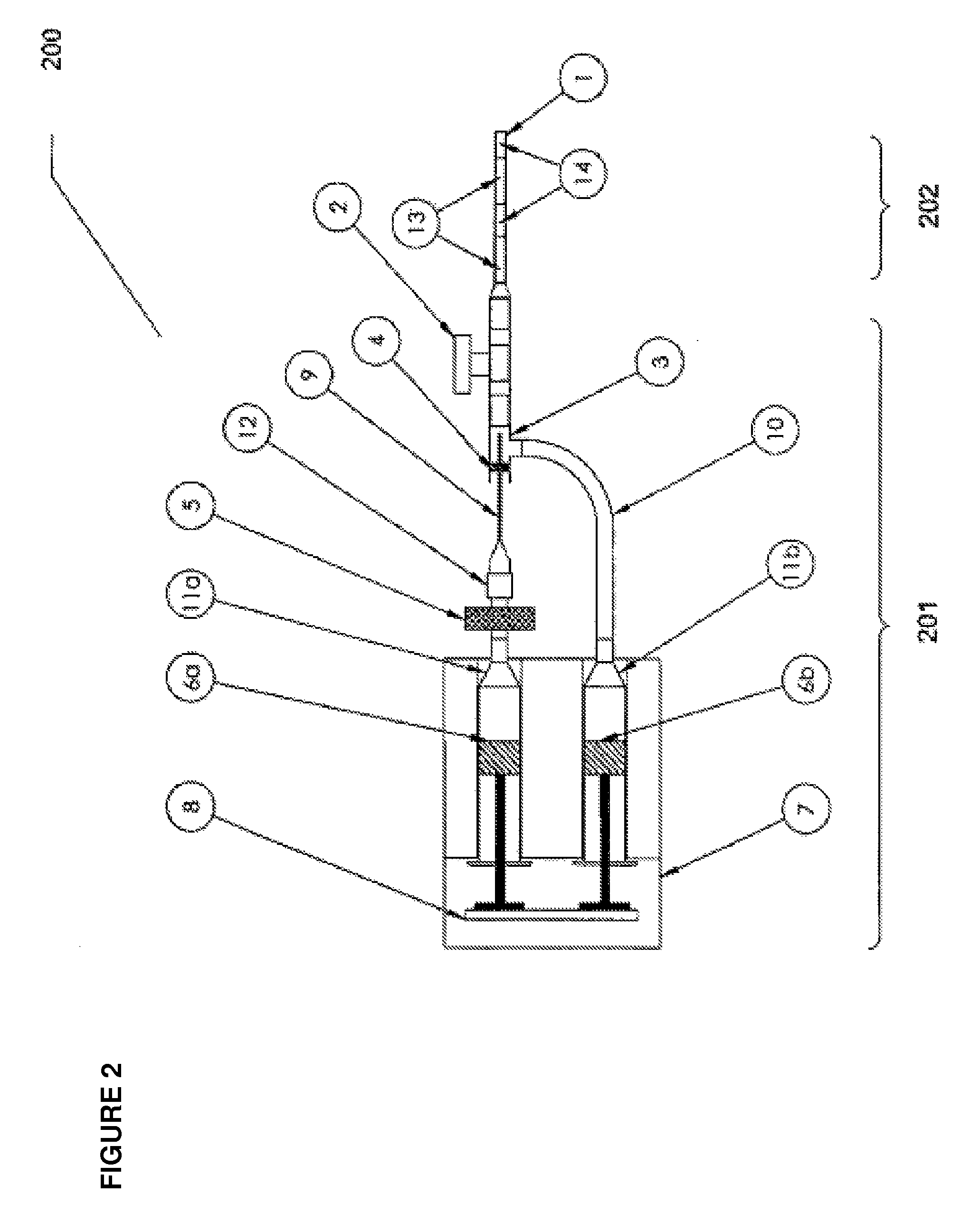Contrast agent injection system for sonographic imaging