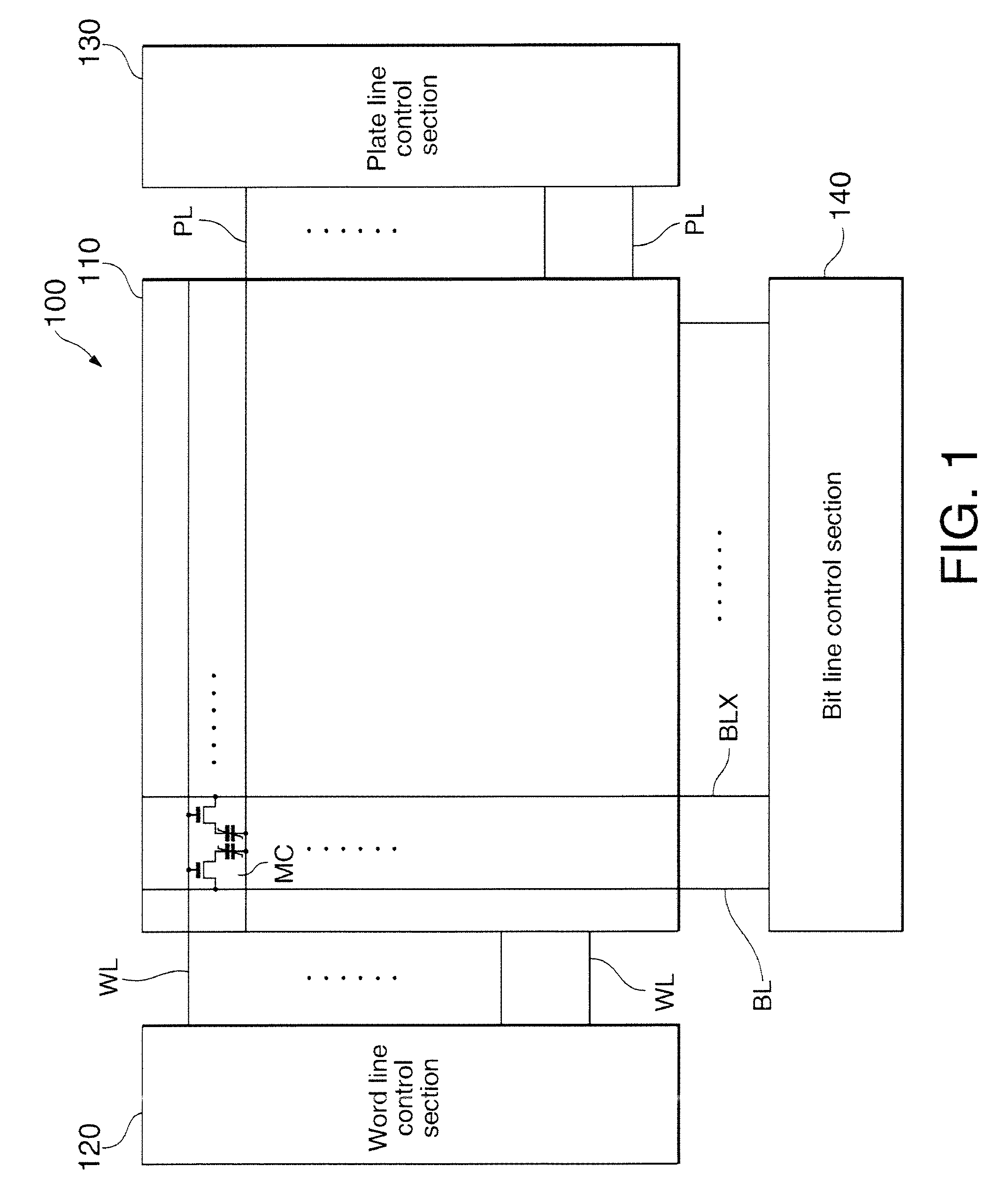 Ferroelectric memory device, method for driving ferroelectric memory device, and electronic equipment