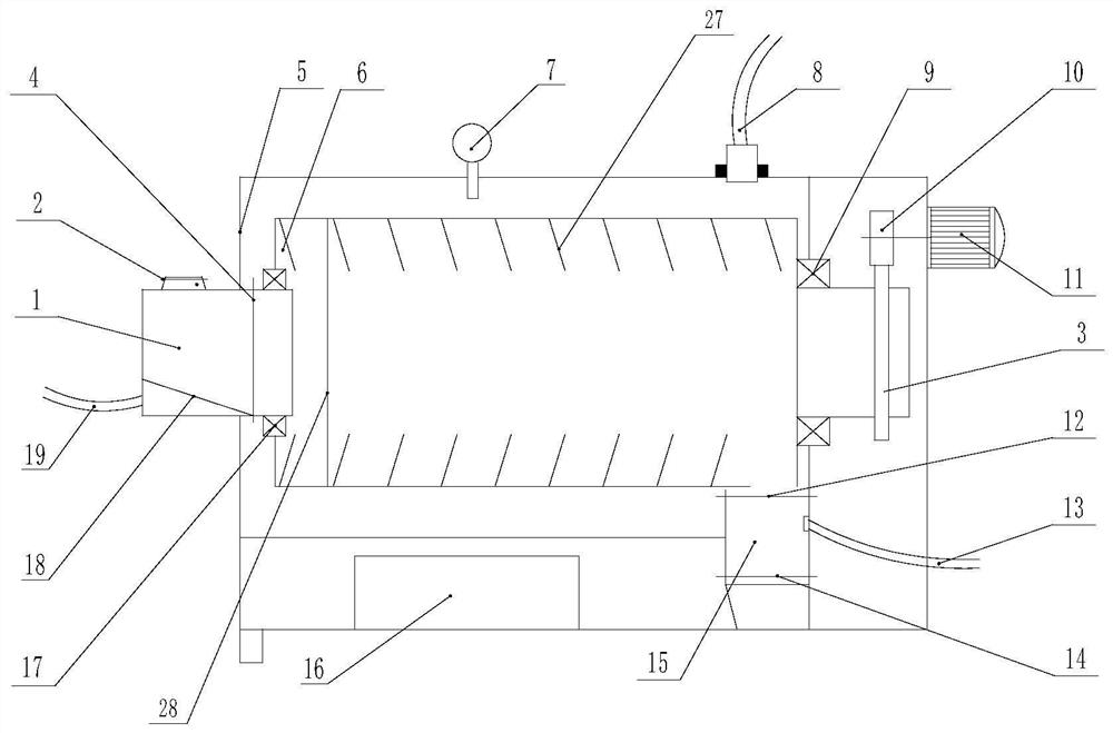 Low-pressure fixation machine adopting second-order method for measuring humidity and water content measuring method