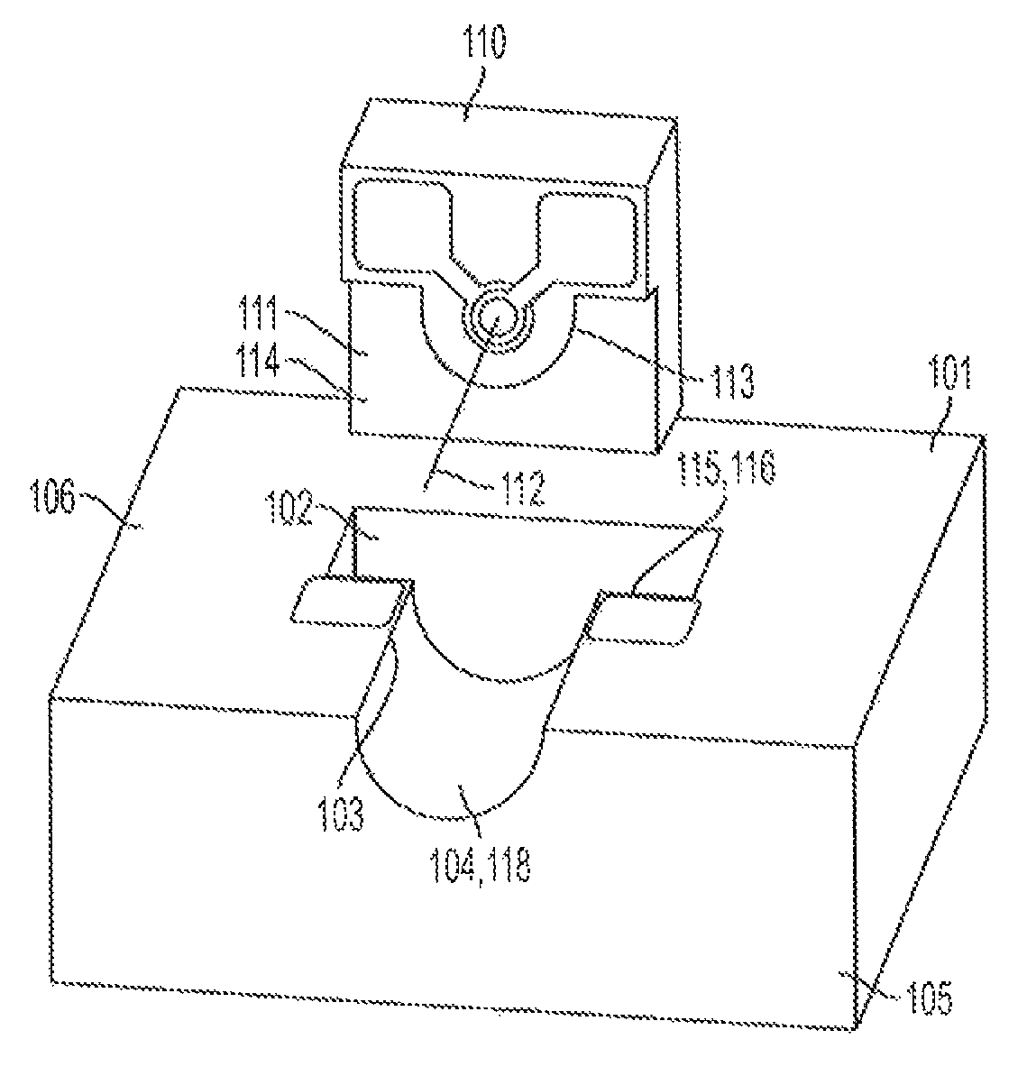 Optical assembly with passive alignment