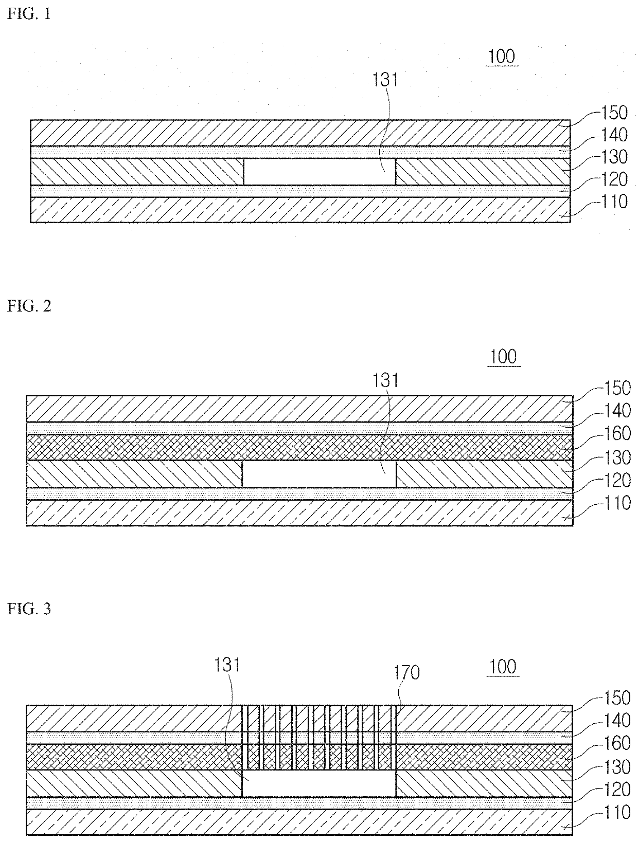 Film and hidden switch structure having the same