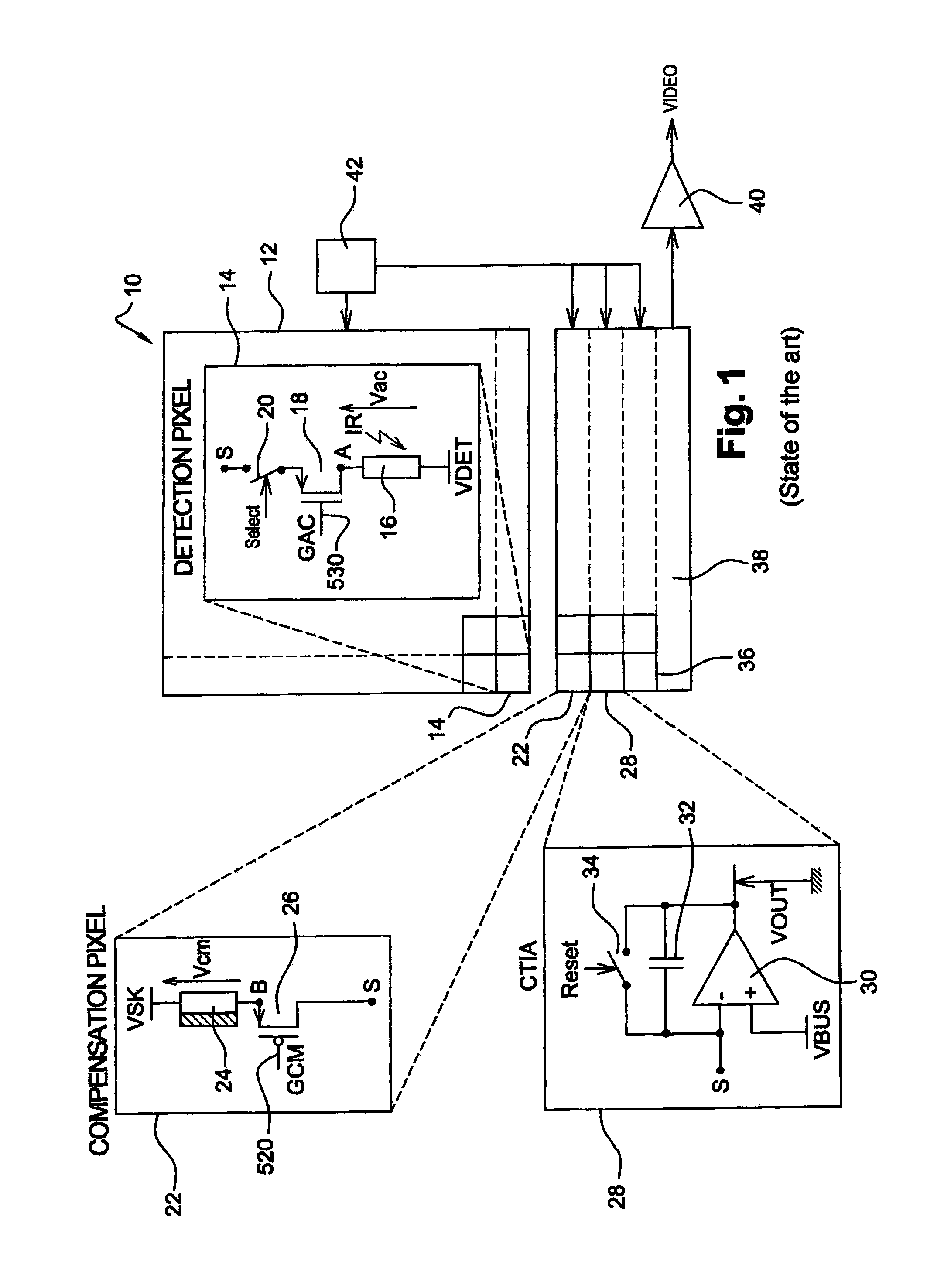 Bolometric Detector With A Temperature-Adaptive Biasing