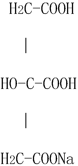 Preparation method of anhydrous monosodium citrate