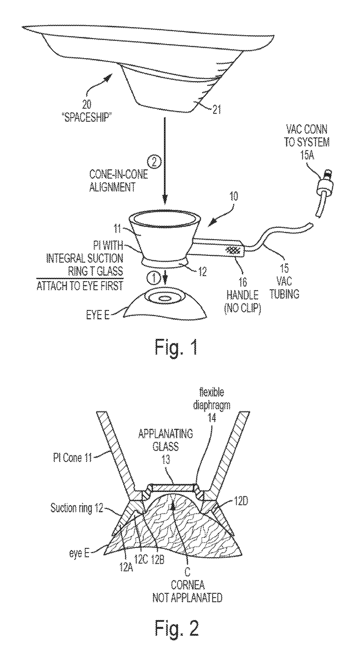 Patient interface device for ophthalmic surgical laser system