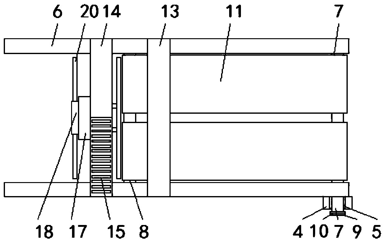 Novel differential receiving device and application thereof in clothing industry