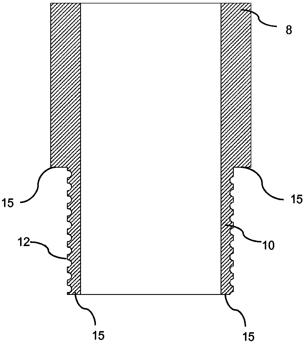 Filter element for filtering exhaust gases or process gases, and method for producing such a filter element
