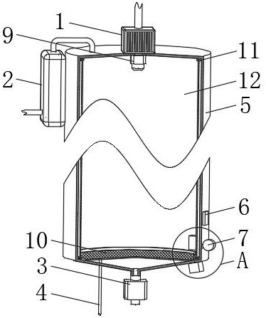 A green synthesis device for 4-chloroacetoacetates