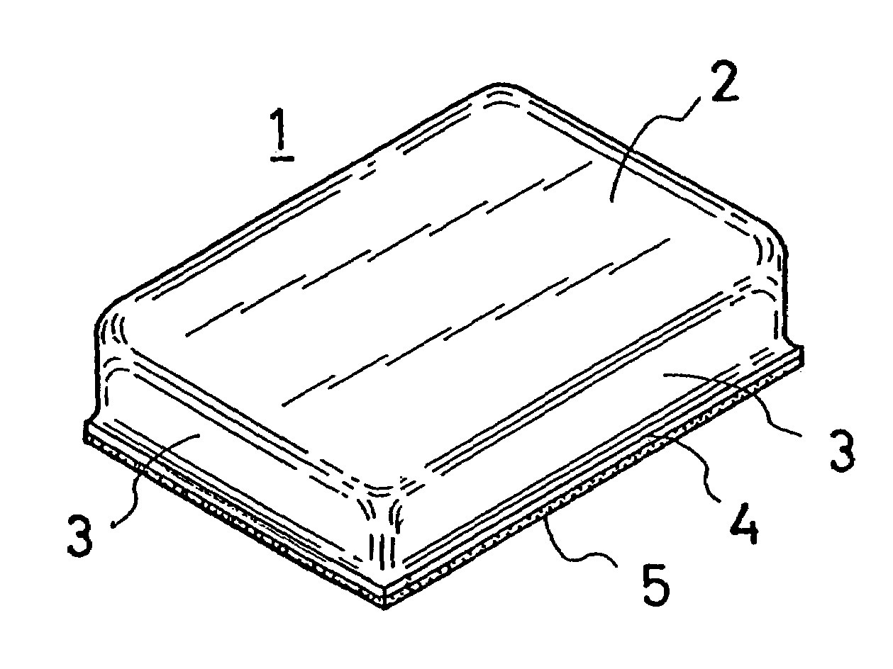 Lid for use in packaging an electronic device and method of manufacturing the lid