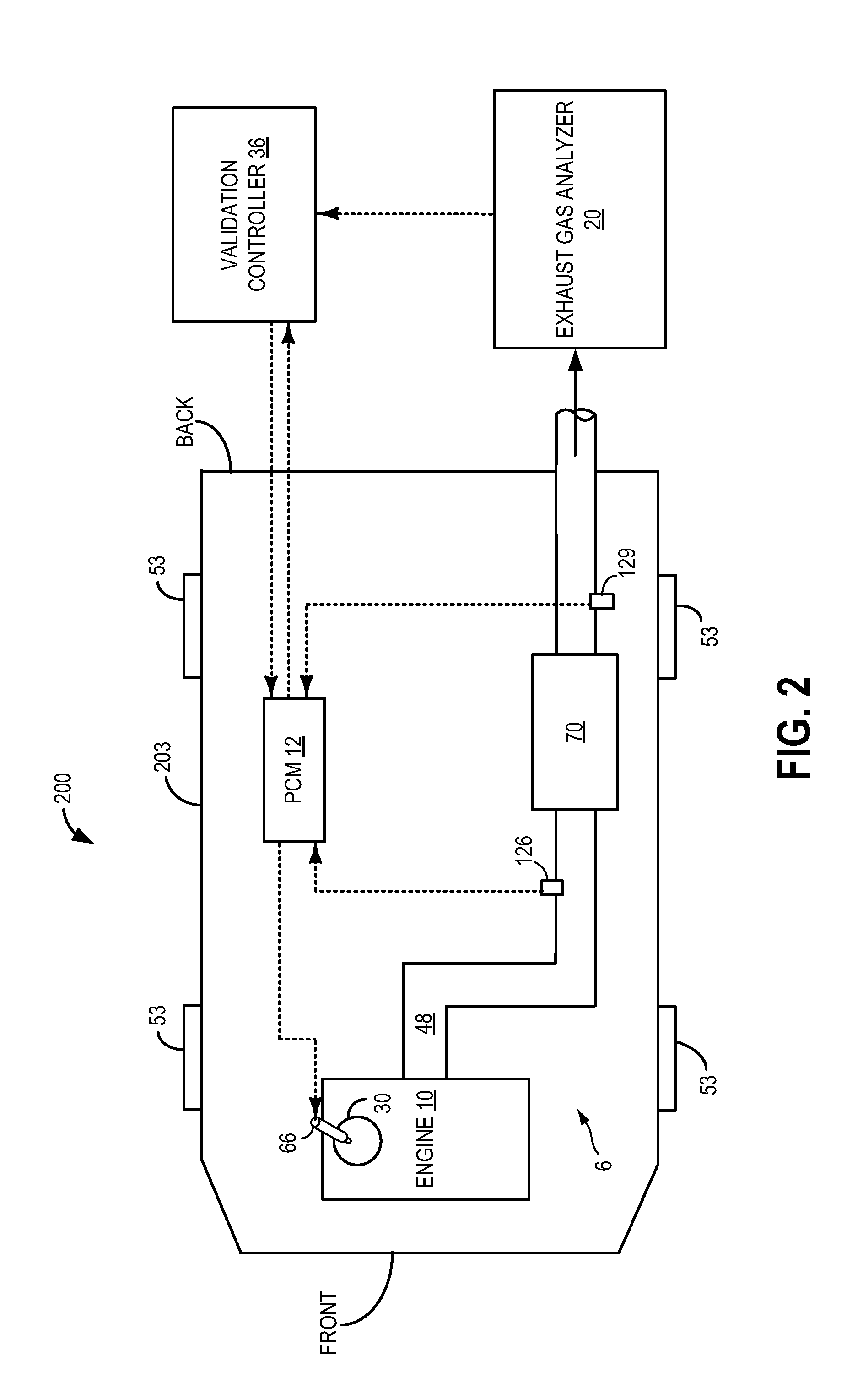 Method of diagnosing an exhaust gas sensor