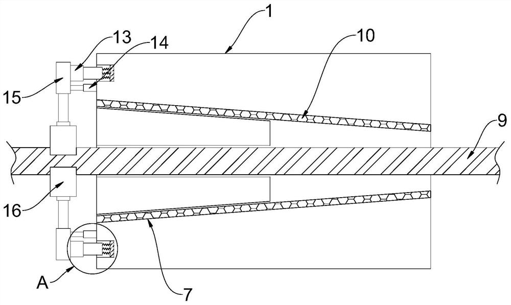 Split type prestressed anchorage device