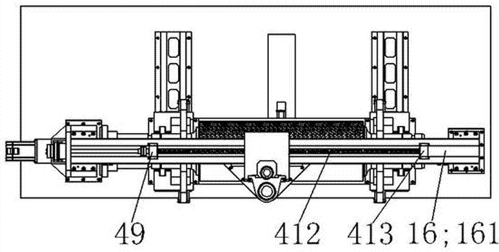 Special machine tool for pattern roll lentil groove processing