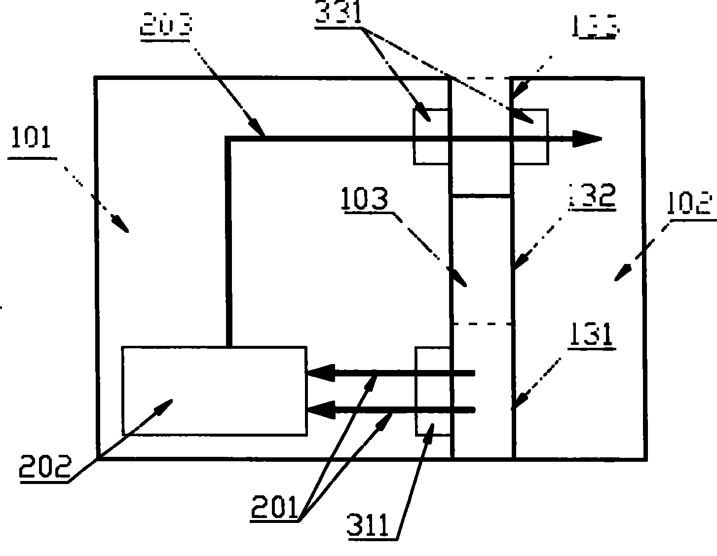 Telecommunication computation structure system and method for implementing service in the same