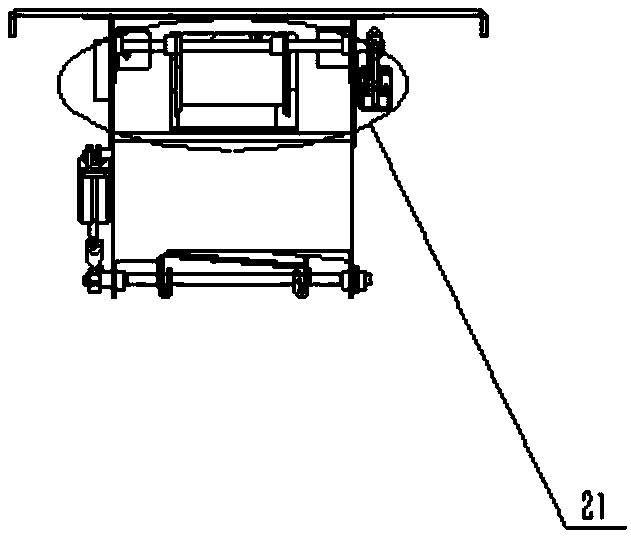 Yarn falling spool pipe bank