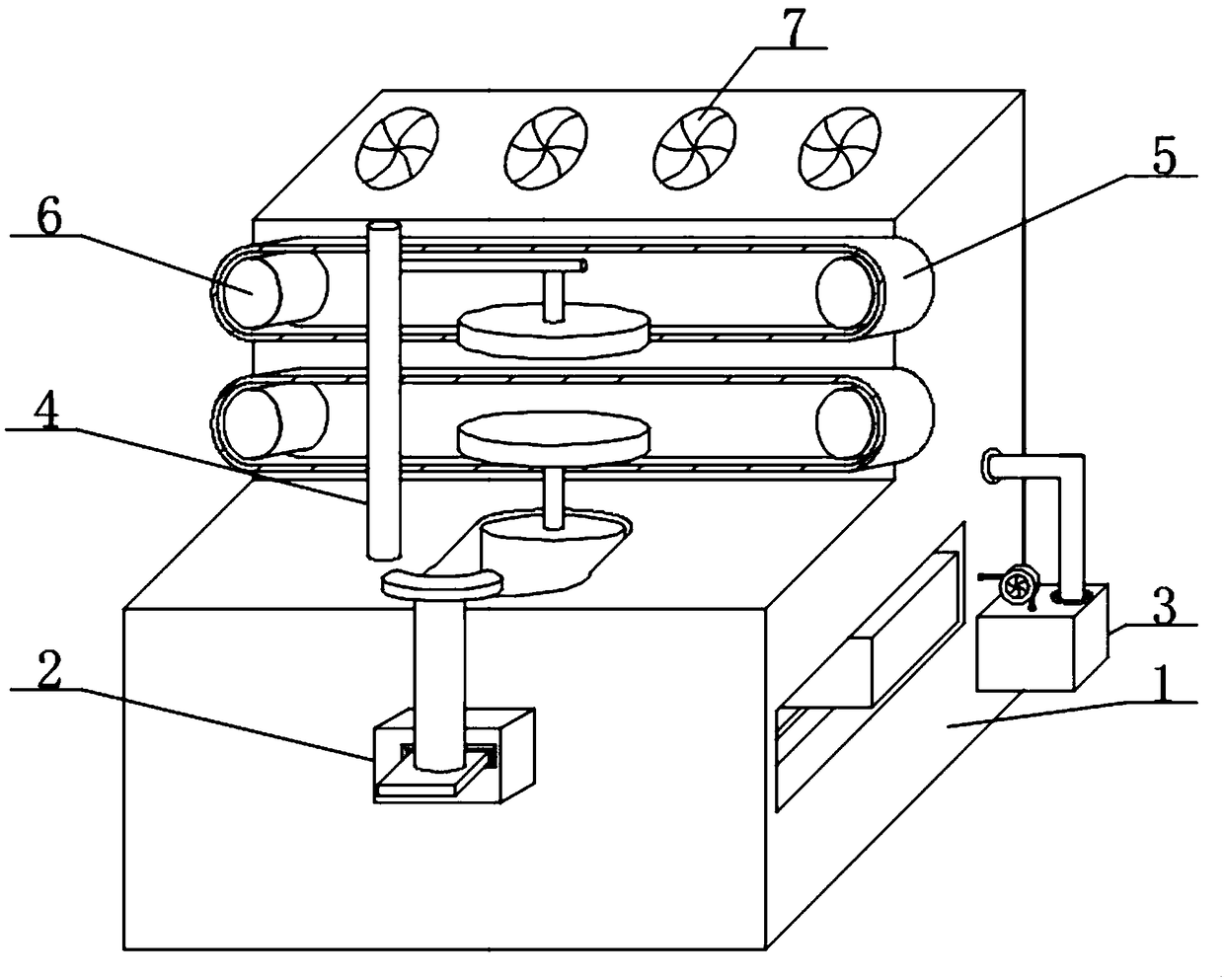Mechanical and electrical equipment for grinding edge of glass