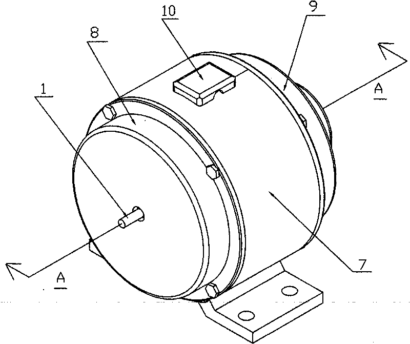 Self-inductance DC (Direct Current) magnetic-dynamic method and device