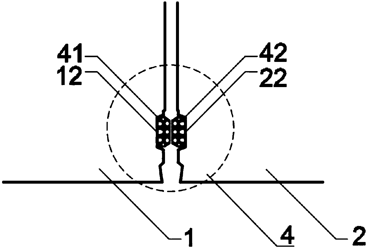 High-water-pressure shield tunnel segment joint multi-channel waterproof device of reserved grouting hole