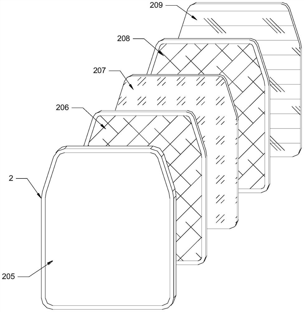 Garment structure integrated with wearable electronic equipment and use method of garment structure