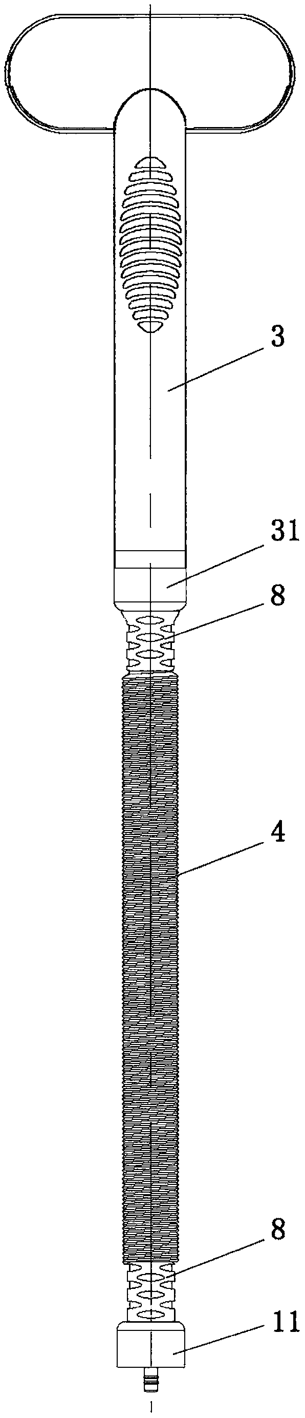 Telescopic hose and garment steamer with same