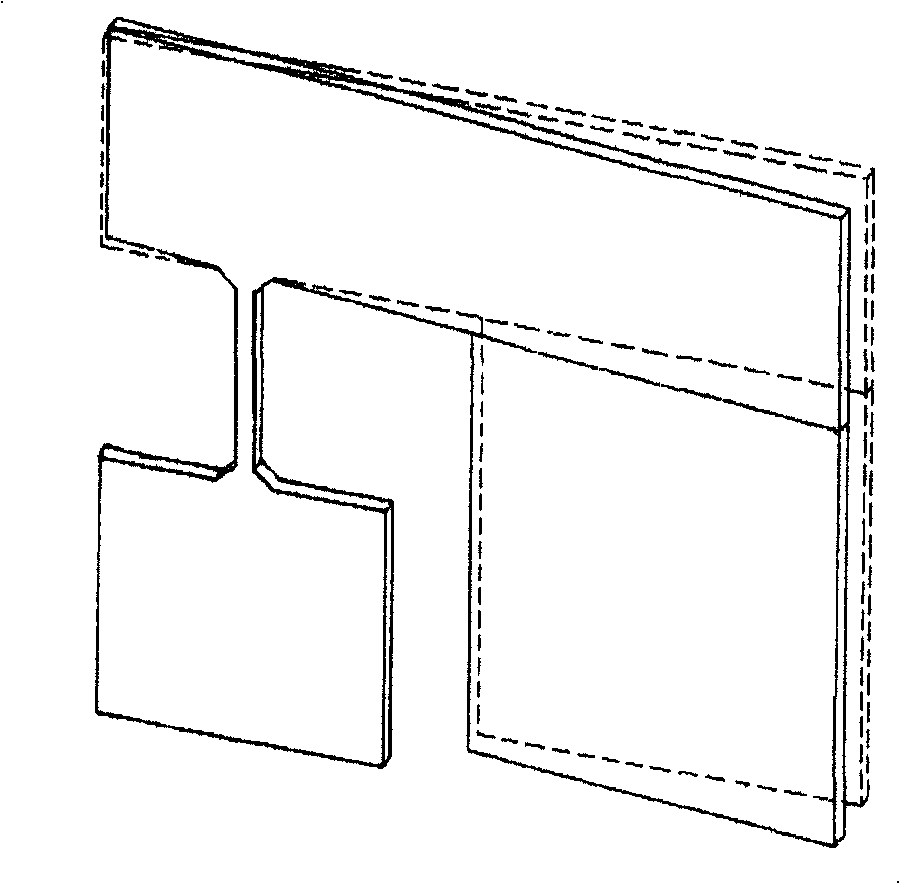 Minisize two-dimension scan mirror with piezoresistance sensor