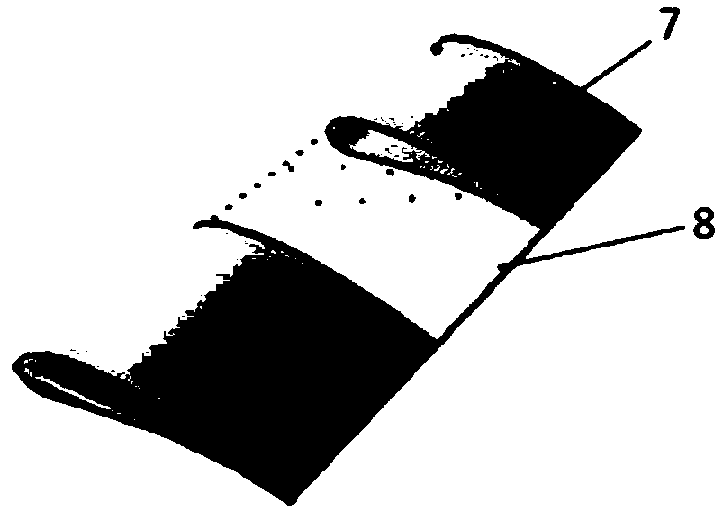 PIV measurement method for flow field of flap slot