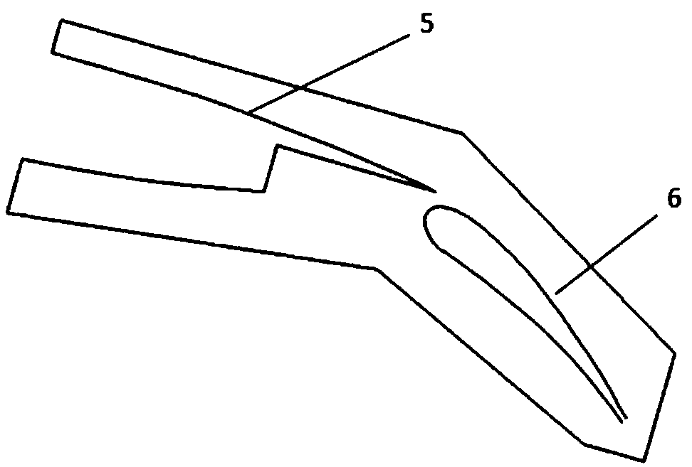 PIV measurement method for flow field of flap slot