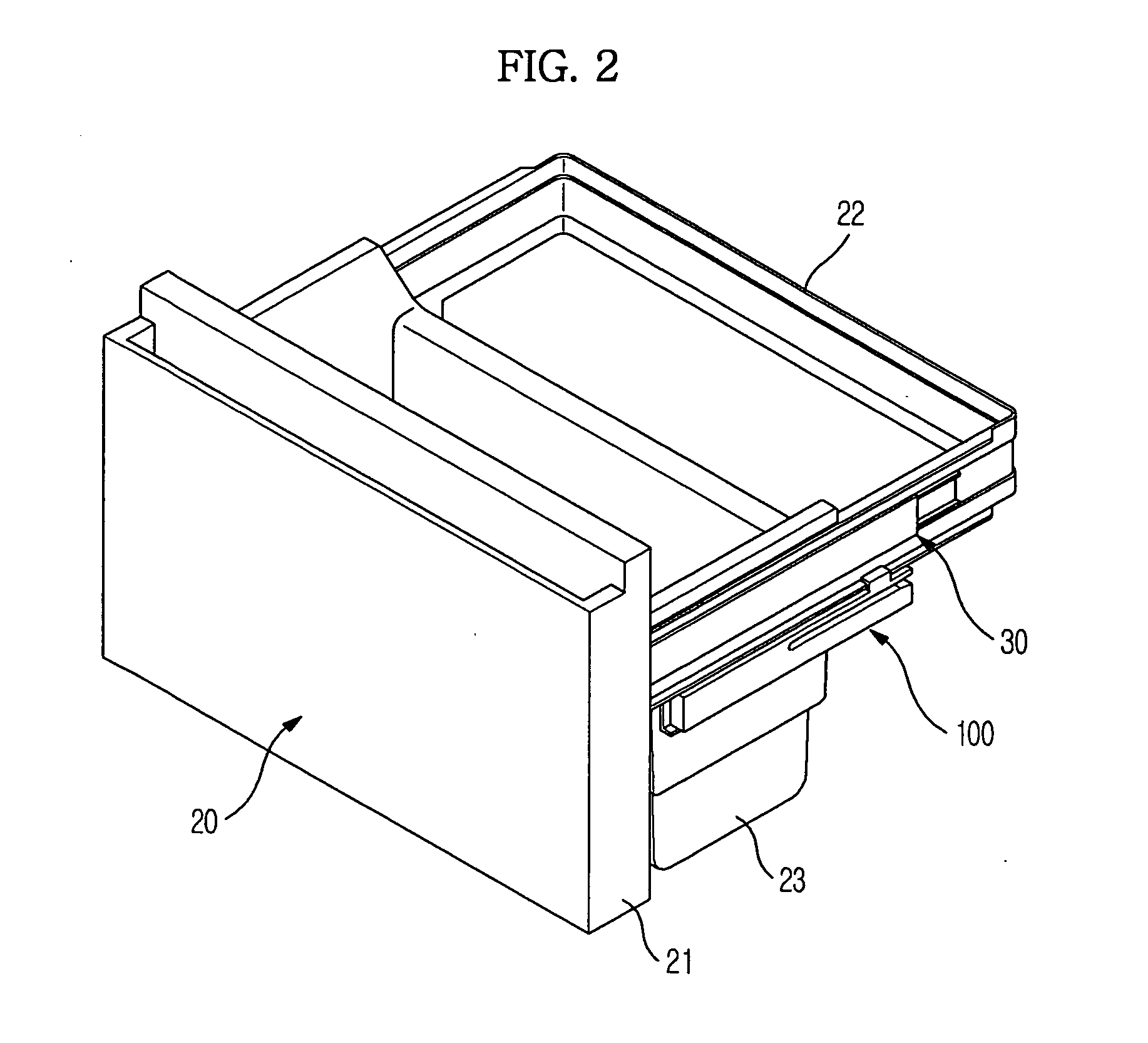 Automatic door closing device of refrigerator and refrigerator having the same