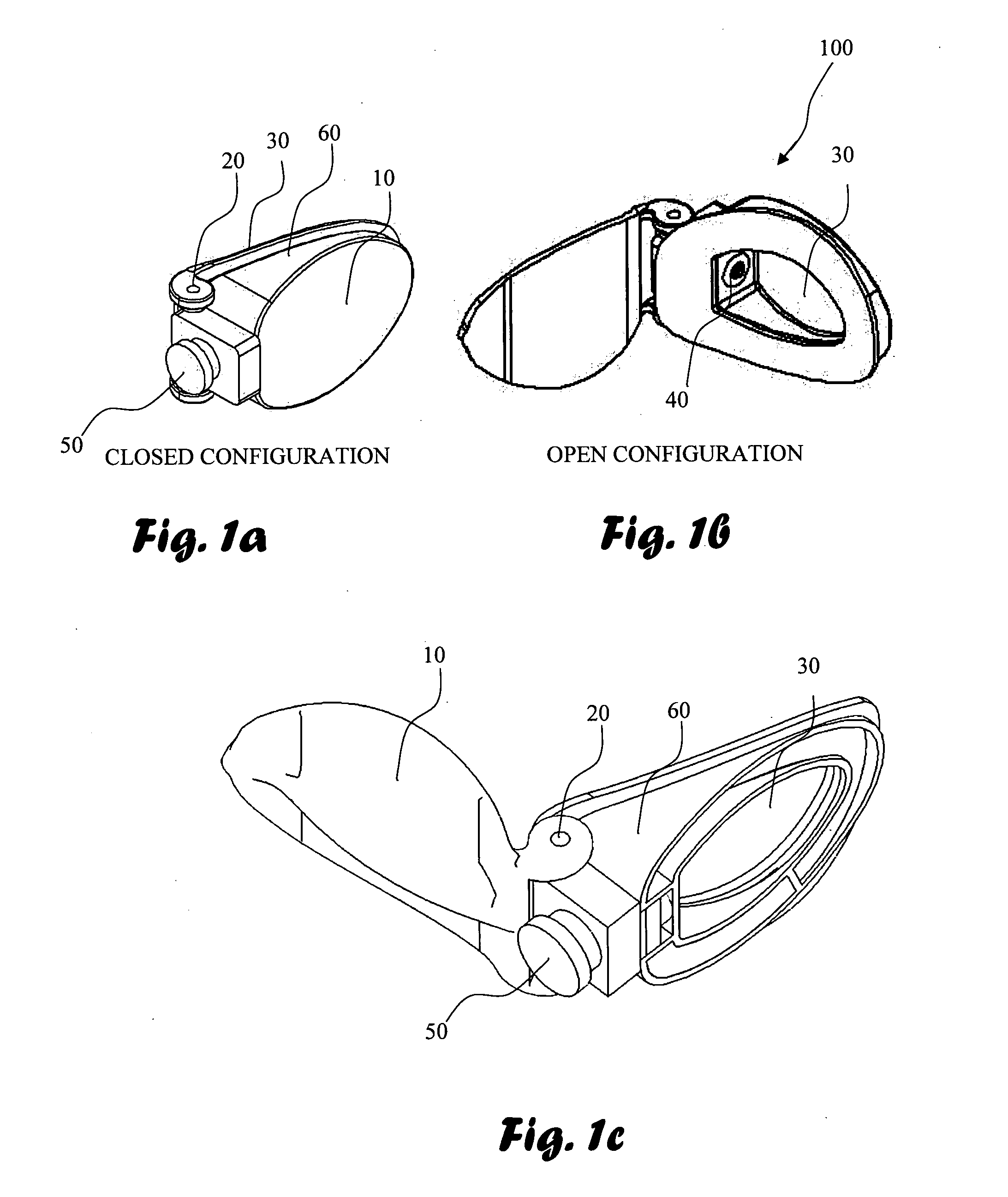 Device for applying an ophthalmic medicament mist