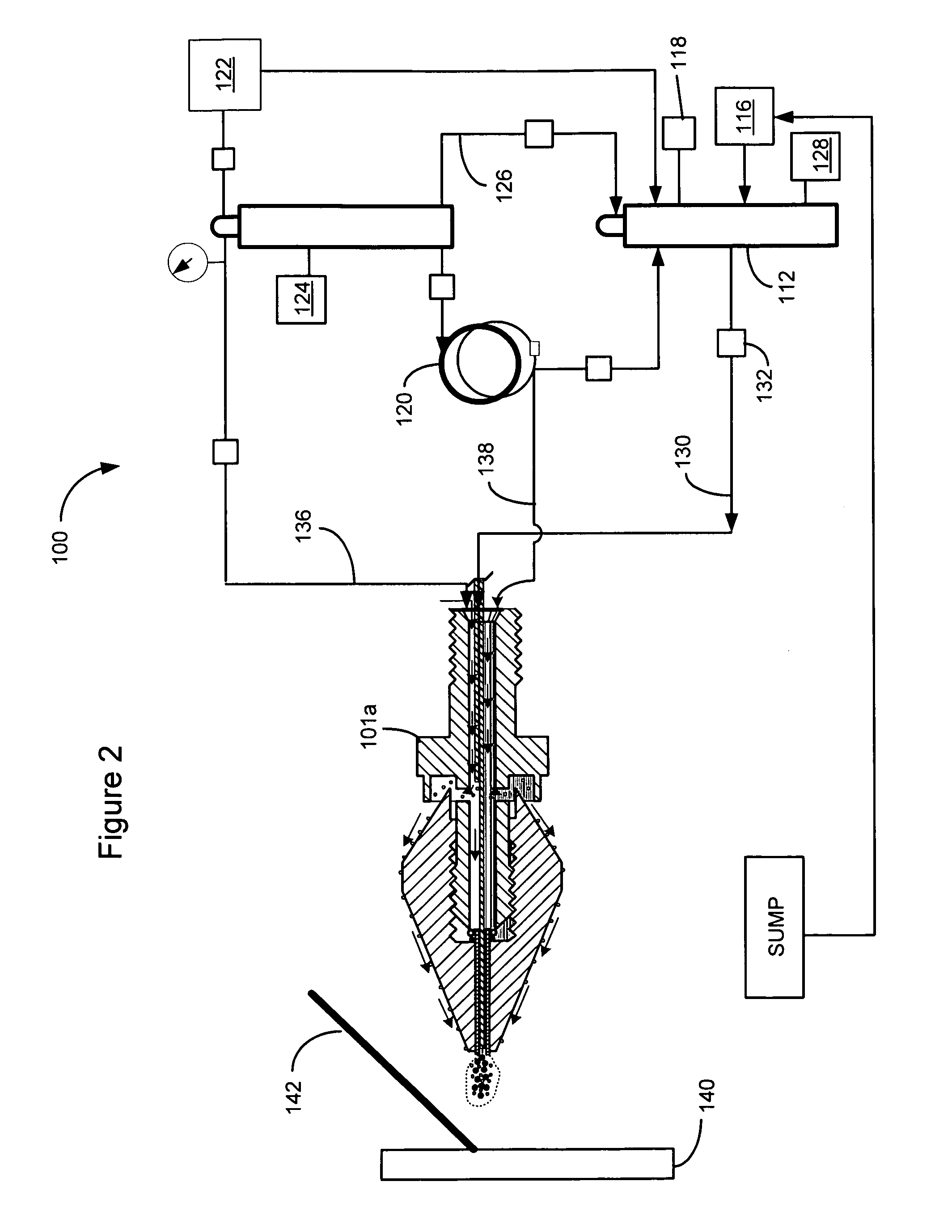 Method of forming and using carbonated machining fluid