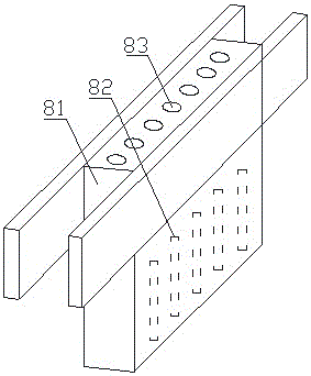 Electric heating radiation perforated porous membrane equipment and perforation method