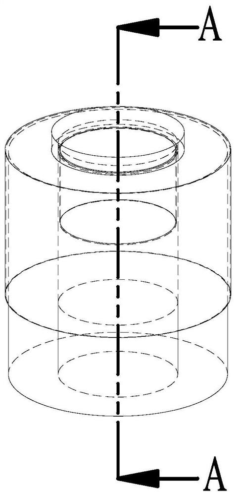 A polyurethane foam combined explosion-proof device and polyurethane foam material