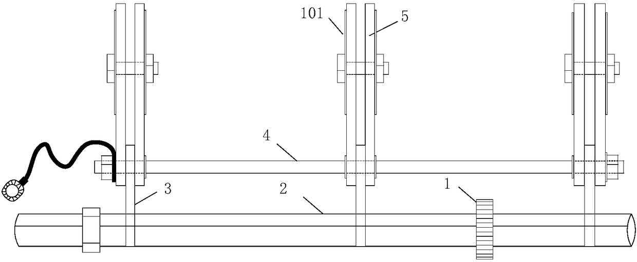 Grounding switch state monitoring device