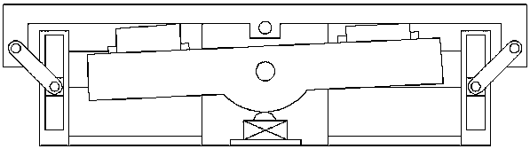 Medical platform device with adjustable lateral inclination angle and adjustment method thereof