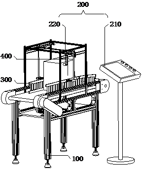 Code spraying device for paper package production