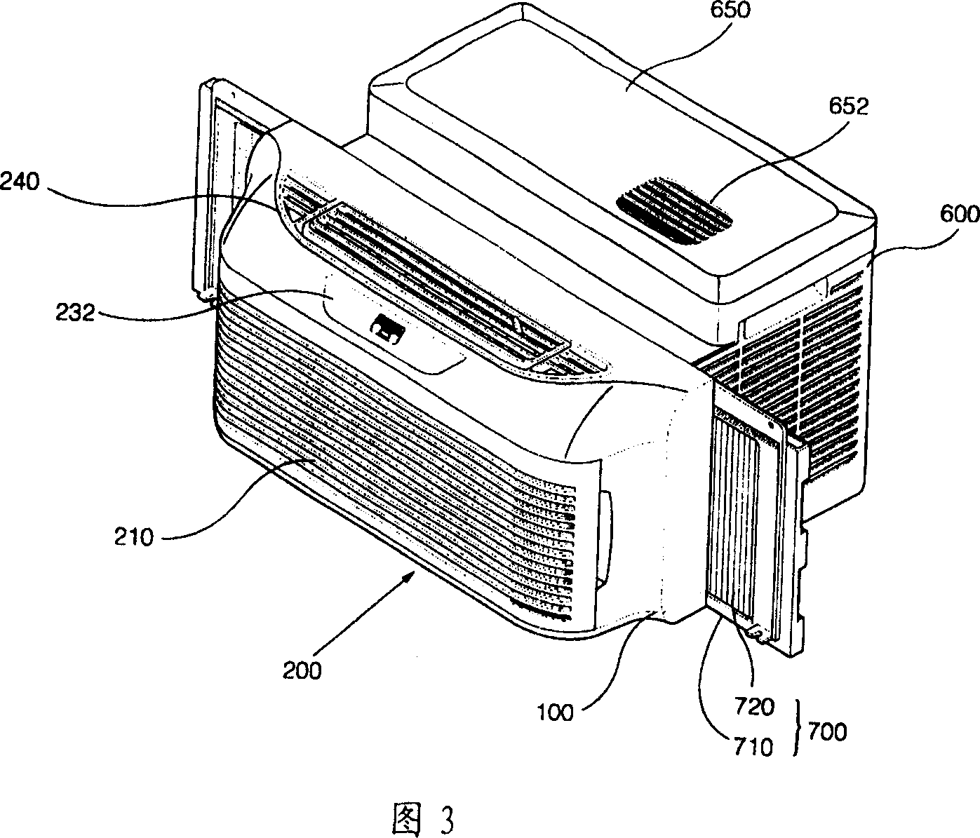 Electric motor installing structure of unitary air conditioner