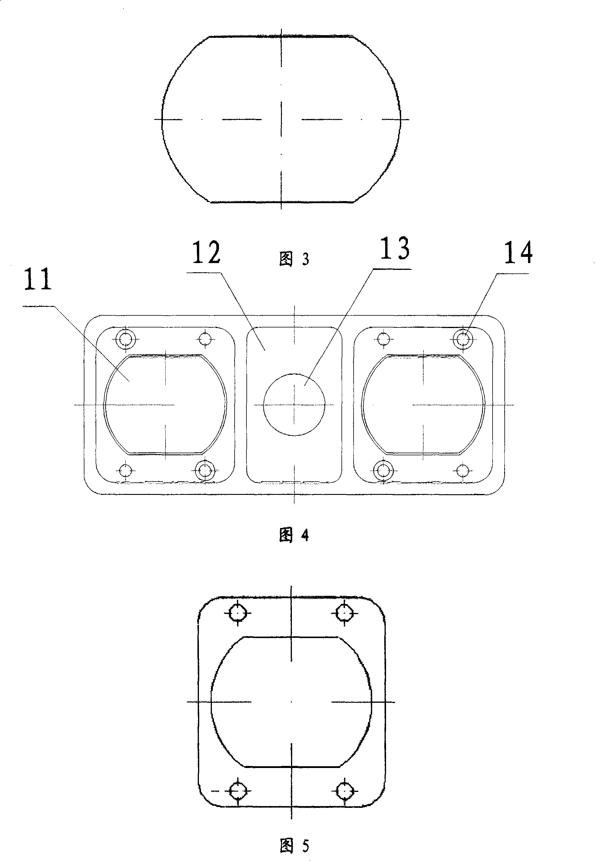 Square lithium ion battery pole anti-rotation structure and manufacturing method thereof