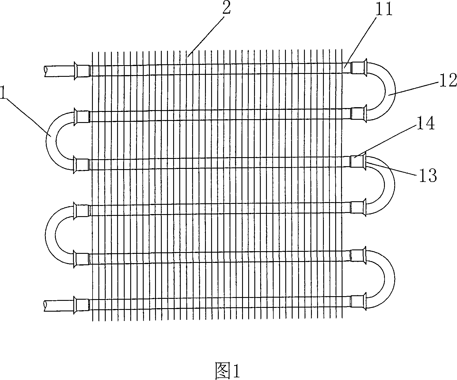 Fin type non-corrosive steel alloy foil tube heat-exchanger and its manufacture method