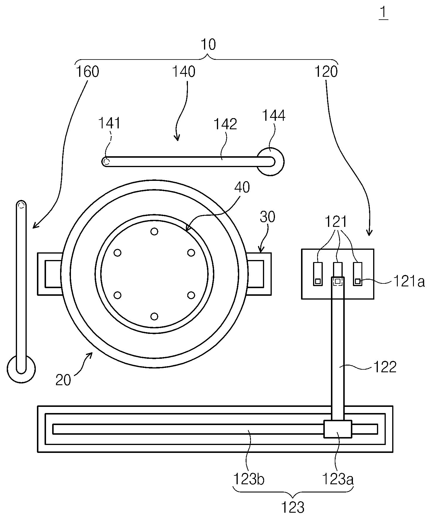 Spin head, apparatus for treating substrate, and method for treating substrate